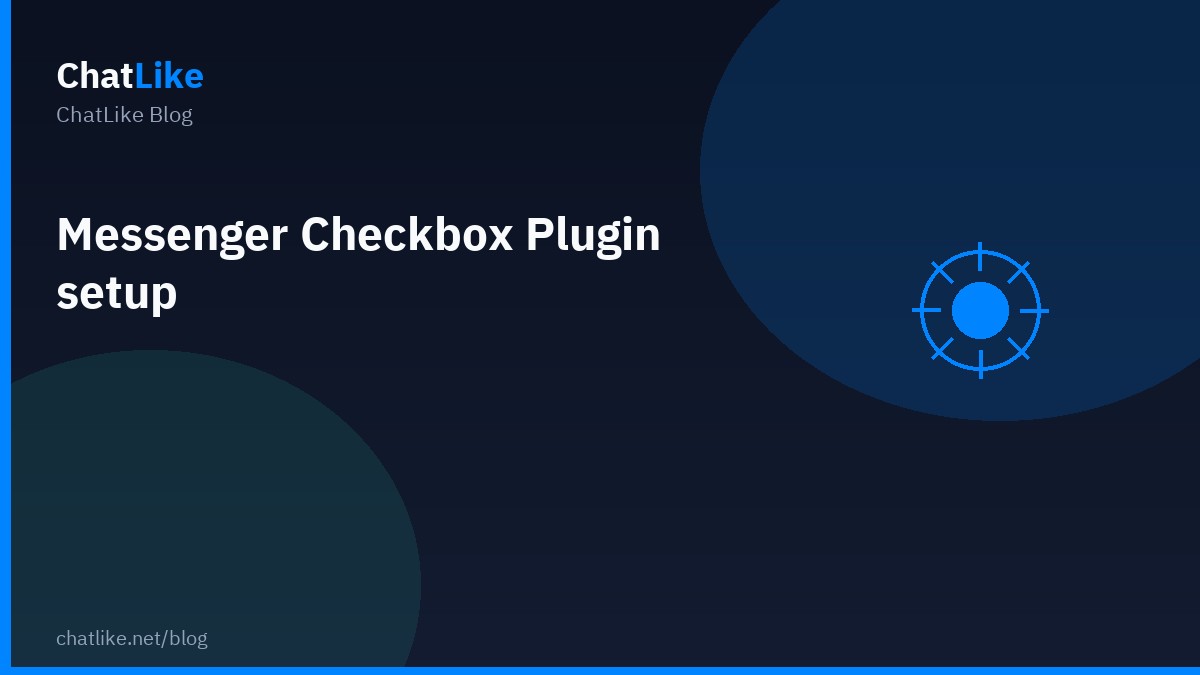 Messenger Checkbox Plugin setup