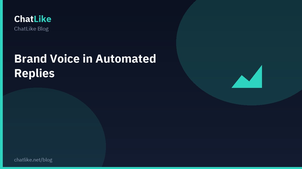 Brand Voice in Automated Replies