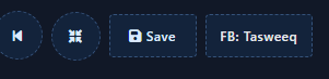 Save button and Page badge in Visual Flow