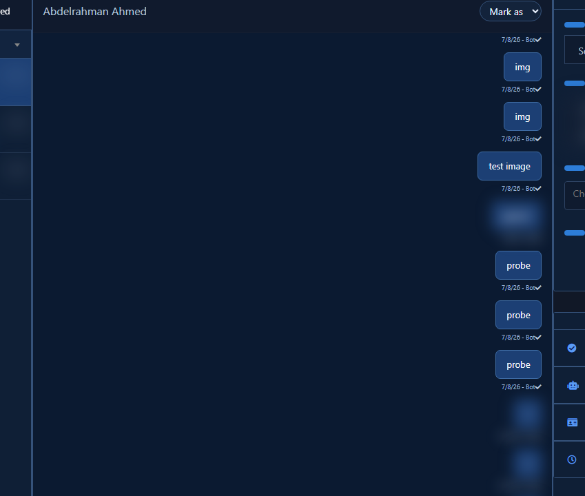 Reply composer and subscriber details pane