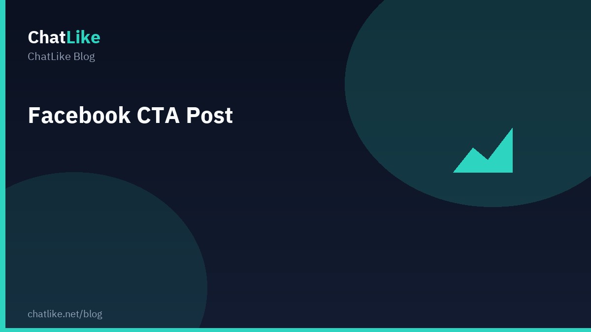 Facebook CTA Post